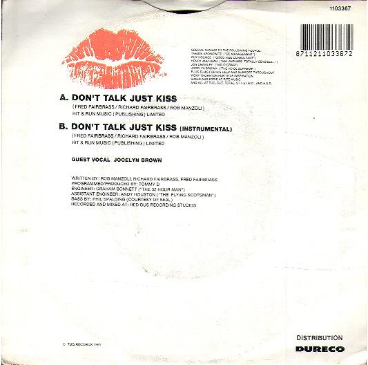 Don't talk just kiss - Don't talk just kiss (instr.)